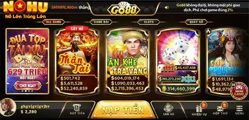 Nhà Cái Go88 Nổ Hũ - Đổi Thưởng Uy Tín, Jackpot Khủng Nhất 2026 - GOJIXE