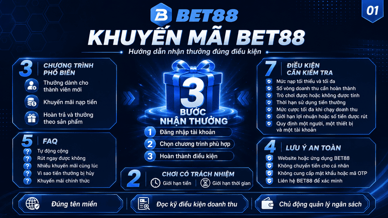 Khuyến Mãi BET88 - Tổng Giá Trị Thưởng Hơn 10 Tỷ Đồng - GOJIXE